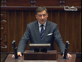 Poseł Sylwester Chruszcz - Oświadczenie z dnia 12 maja 2016 roku.