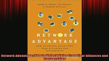 READ book  Network Advantage How to Unlock Value From Your Alliances and Partnerships Full EBook