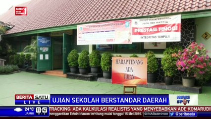Pelaksanaan Ujian Sekolah SD Berstandar Daerah
