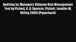 Read Auditing for Managers Ultimate Risk Management Tool by Pickett K. H. Spencer Pickett Jennifer