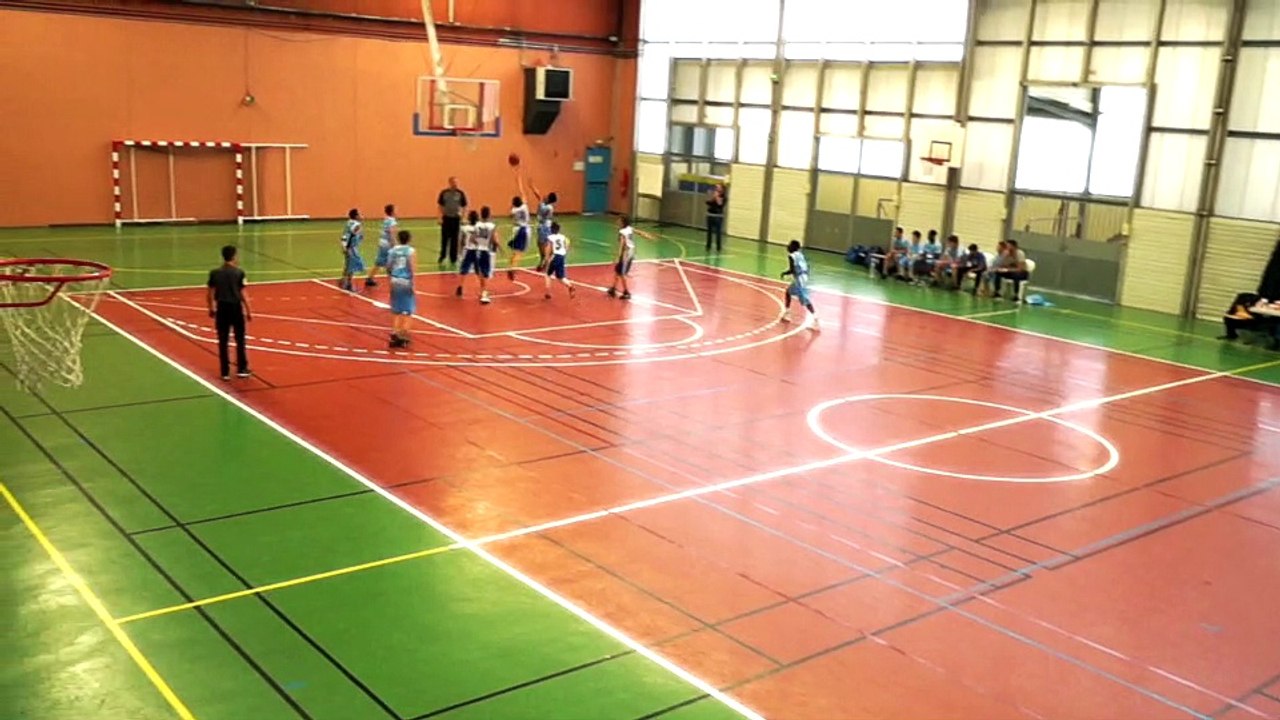 1/2 finale coupe du Val d'Oise : Domont - U13-1 CPBB : 38-91