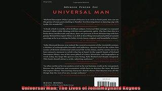 Read here Universal Man The Lives of John Maynard Keynes