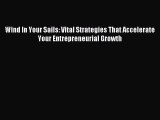 Download Wind In Your Sails: Vital Strategies That Accelerate Your Entrepreneurial Growth PDF