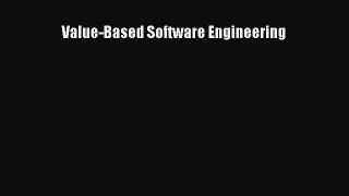 Download Value-Based Software Engineering Ebook Free
