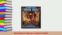 PDF  Beachbum Berrys Taboo Table Download Online