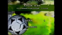 20.08.1996 - 1996-1997 UEFA Cup 1st Qualifying Round 2nd Leg CSKA Moskova 4-1 İA Akranes