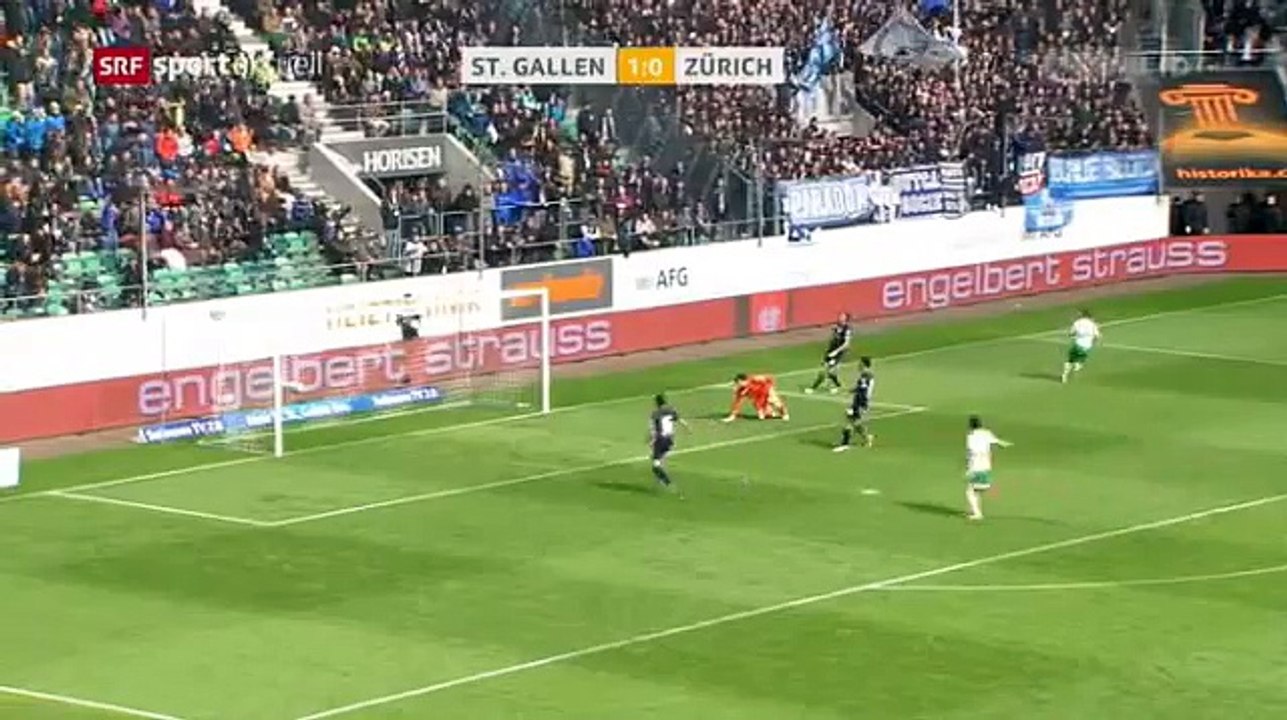 Sankt Gallen 3:0 Zürich 16.05.16 (34.Runde 2015/16)