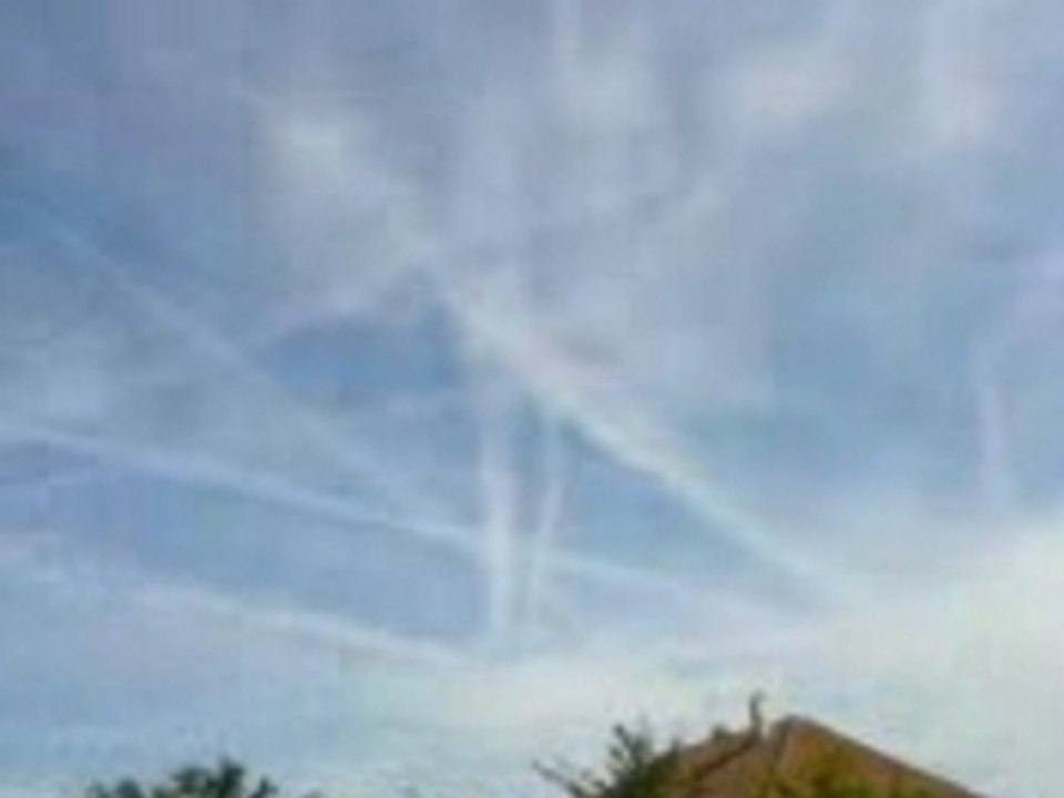 chemtrails ou traces de réacteurs ?