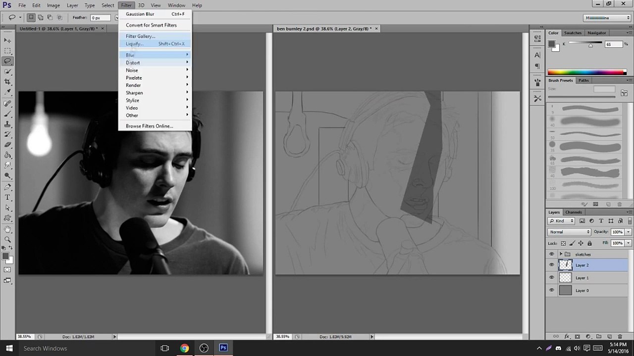 Benjamin Burnley Speedpaint (Breaking Benjamin)