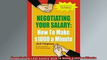 READ book  Negotiating Your Salary How to Make 1000 a Minute Online Free