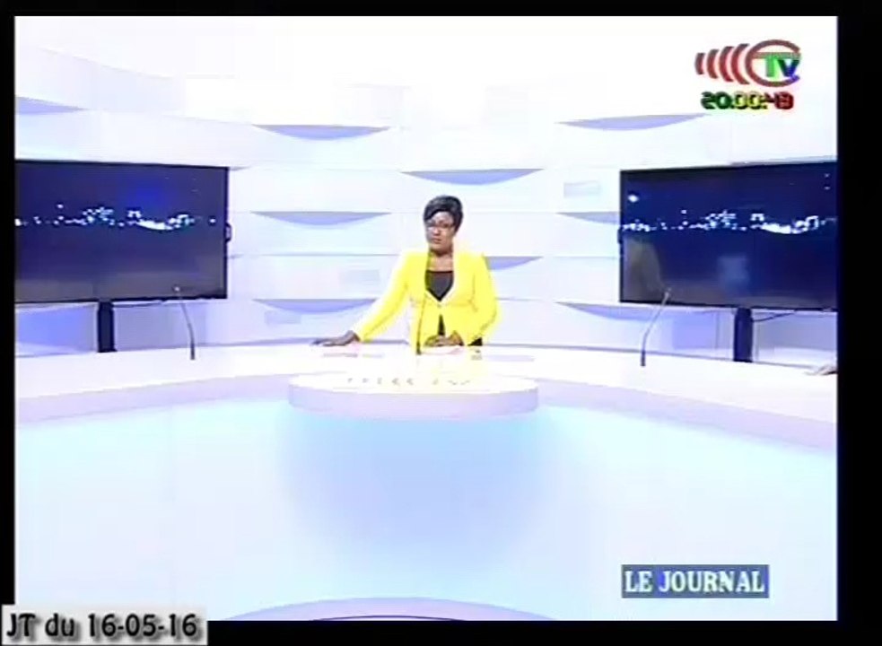 Journal de 20h TVCongo du lundi 16 mai 2016 -By Congo-Site