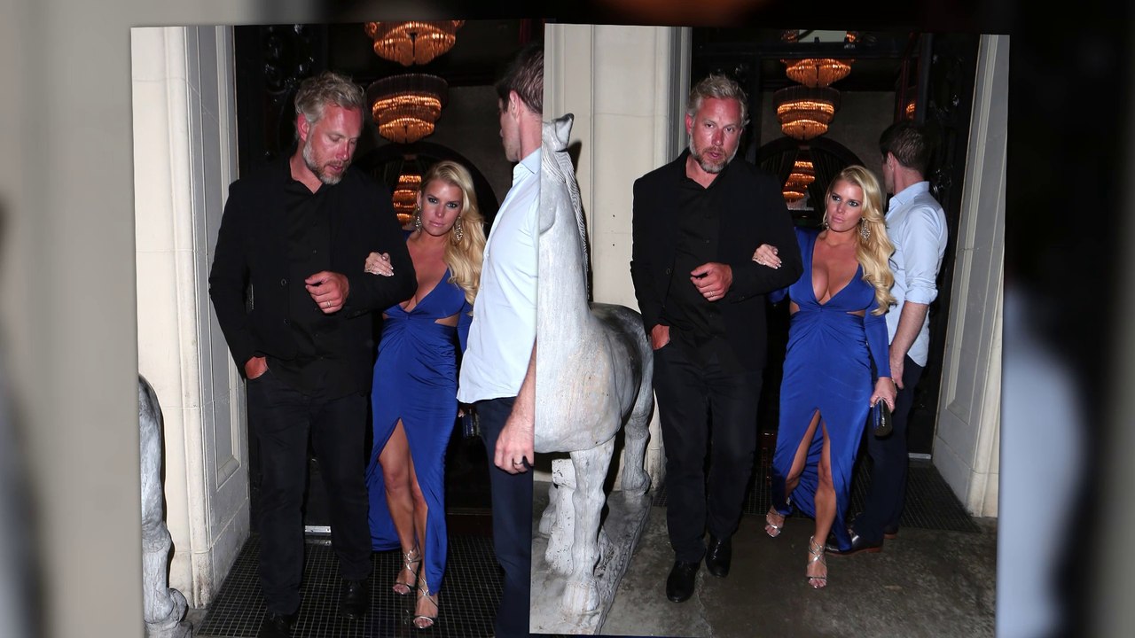 Jessica Simpson und Eric Johnson gehen essen
