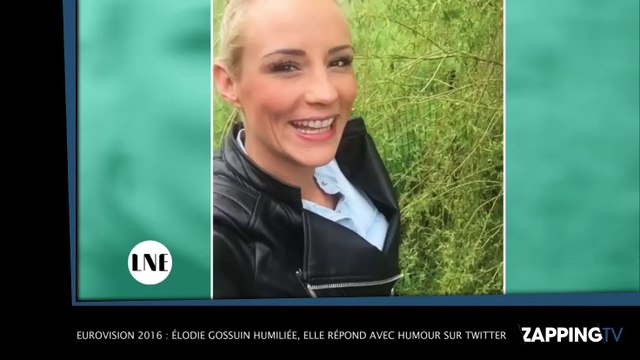 Eurovision 2016 : Elodie Gossuin humiliée, elle répond avec humour sur Twitter !