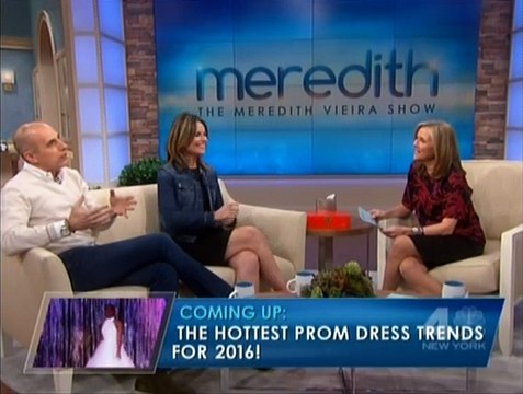 Meredith Vieira Show 2016 05 16 Matt Lauer (Eng Subs) Today Co-Hosts Matt Lauer & Savannah Guthrie, Say Yes to the Dress Star Monte Durham