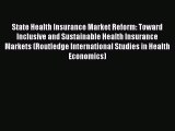 Read State Health Insurance Market Reform: Toward Inclusive and Sustainable Health Insurance
