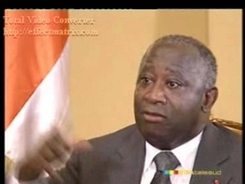 GBAGBO interview 1(AFREeKA, "fransse", rebels COTE D'IVOIRE)