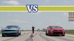 'Street Fighter' en el asfalto: Hellcat contra Camaro SS