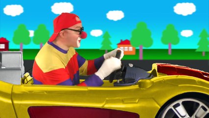 Car Clown and Masha - CRAZY CLOWN AIRLINES! - YouTube Videos for Kids!