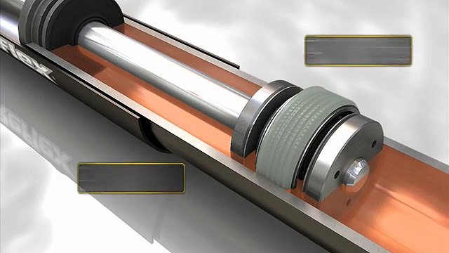 Однотрубный амортизатор - устройство и принцип действия.