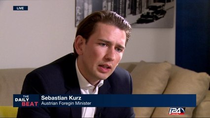 下载视频: Sebastian Kurz, Austrian foreign minister about the French peace initiave