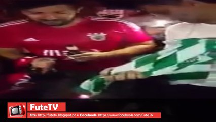 Instrutor FIFA queima camisola Sporting CP