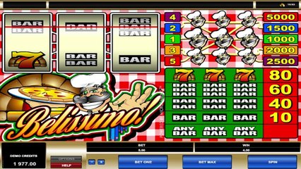 Belissimo ilmainen kasino kolikkopeli Microgaming Video Esikatselu