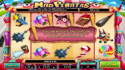 Mad Pinatas ilmainen kasino kolikkopeli Leander Video Esikatselu