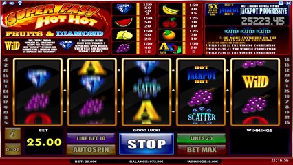 Super Fast Hot Hot ilmainen kasino kolikkopeli ISoftBet Video Esikatselu