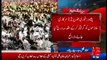 CM KPK Pervaiz Khattak orders strict action against 12 officers involved in cutting trees for Nawaz Sharif's Jalsa