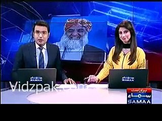 Download Video: Watch Nawaz Sharif Smile While Molana Fazl ur Rehman Blasting On Imran Khan