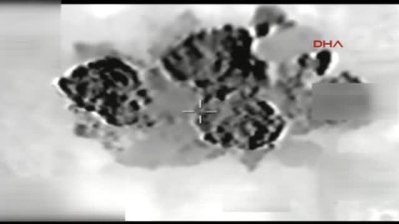 Kuzey Irak'taki Metina, Sinath, Haftanin ve Zap Bölgelerine 3 Ayrı Hava Harekatı Arşiv