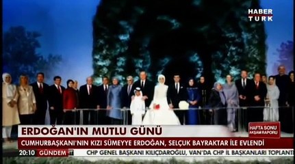 Cumhurbaşkanı Erdoğan'ın, Kızının Düğününde Duygu Yüklü Konuşması...