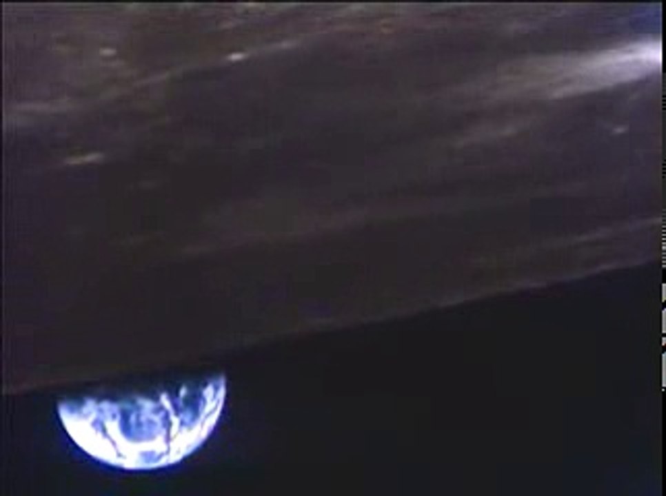 Views of the Earth as seen from the Lunar Horizon during the Apollo 10 Mission.