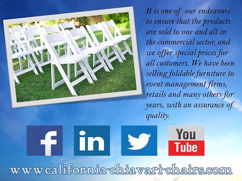 Get The Best Collection Of Folding Chair From Larry Hoffman