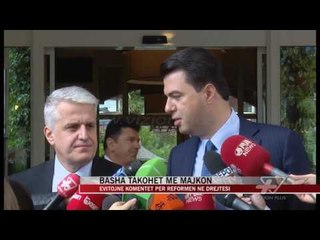 Basha takohet me Majkon - News, Lajme - Vizion Plus