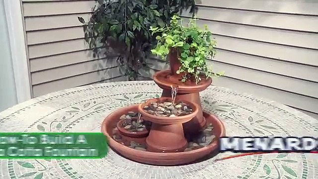 Mette una pompa dell' acqua in un vaso di terracotta. Il risultato è MOZZAFIATO!!!