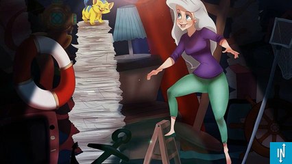 Un artiste réinvente les personnages Disney en grand-parents, et c'est très réaliste !