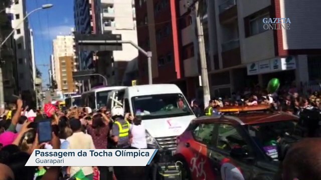Passagem da Tocha Olímpica por Guarapari/ES