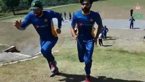 Pakistan Cricket Team summer fitness boot camp at ASPT Kakul