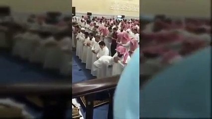 Possessed man in Masjid Nabwi