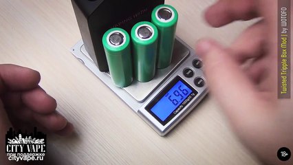 Twisted Tripple Box Mod | by Wotofo & VapingWithTwisted420 | не без изъянов