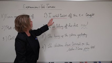 Expressions en anglais et temps de verbes