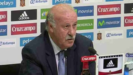 Del Bosque: "Las fuerzas las tengo hasta la Eurocopa de momento"
