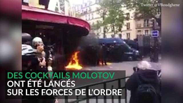 Les débordements lors des manifestations contre la loi Travail vus des réseaux sociaux