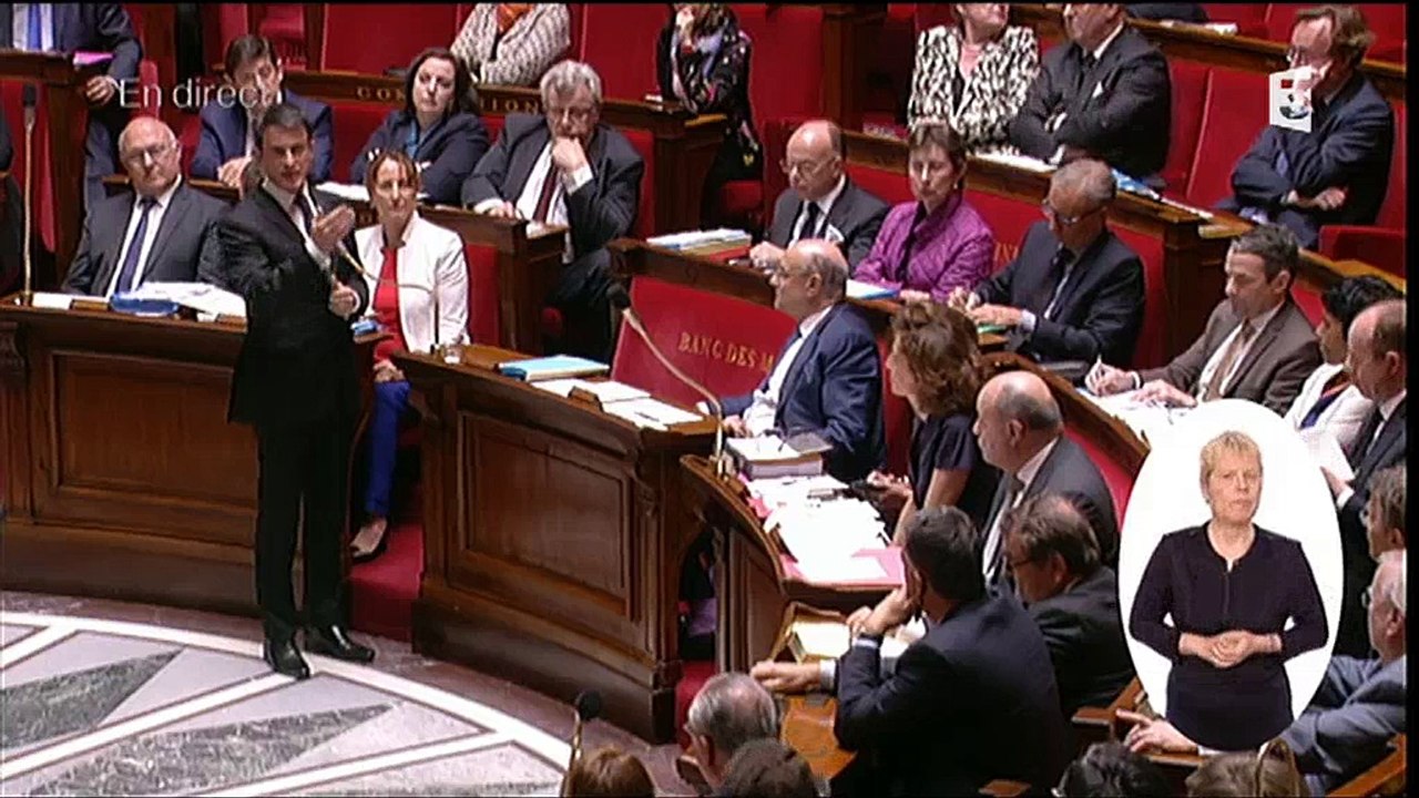 La réponse de Manuel Valls à Hervé Mariton