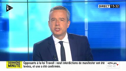 EN DIRECT - Loi Travail: Incident Nantes entre casseurs et forces de l'ordre