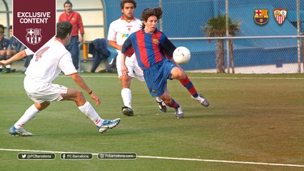 Messi’s exhibition in U19 Copa del Rey v Sevilla in 2004