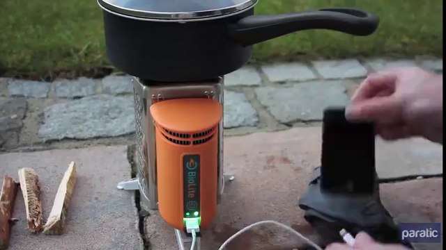 Portable Electric Generator for Campers - Generates Power from Fire
