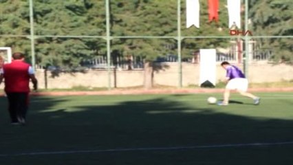 Burdur Engellilerle Protokol Üyeleri Futbol Maçı Yaptı Yeniden