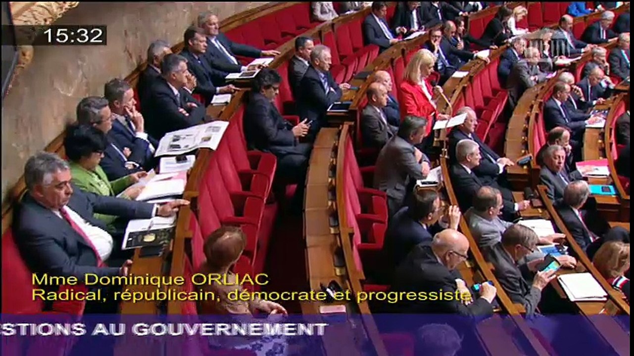 Question au Gouvernement sur le repos de sécurité des internes - 17 05 2016